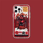 Skull Meteor Angel Transparent Phone Case Suitable For