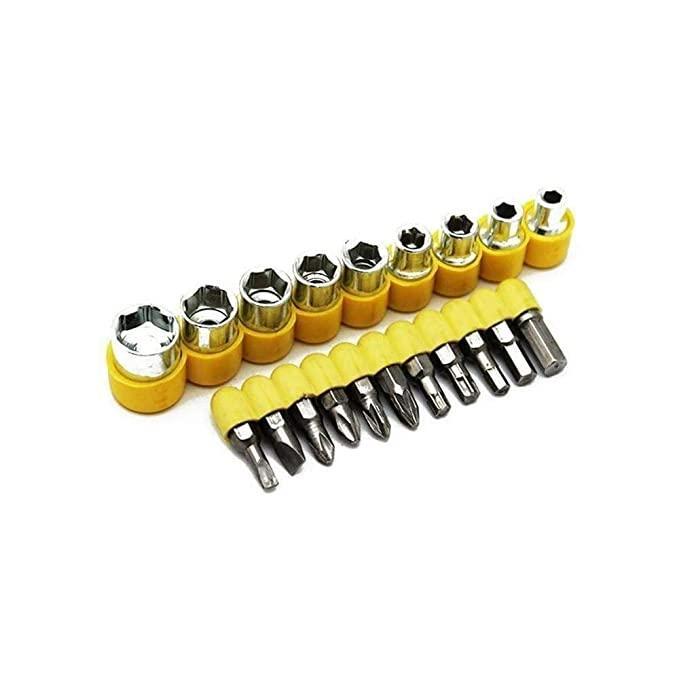 T Shape Screwdriver Set Batch Head Ratchet Pawl Socket Spanner Hand Tools