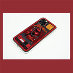 Skull Meteor Angel Transparent Phone Case Suitable For