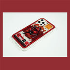 Skull Meteor Angel Transparent Phone Case Suitable For